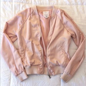 Tillys Pink Bomber Jacket